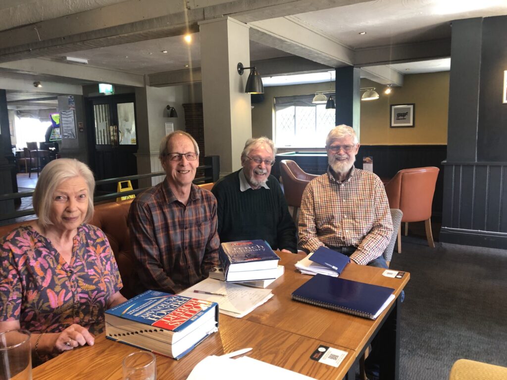 French Group meeting